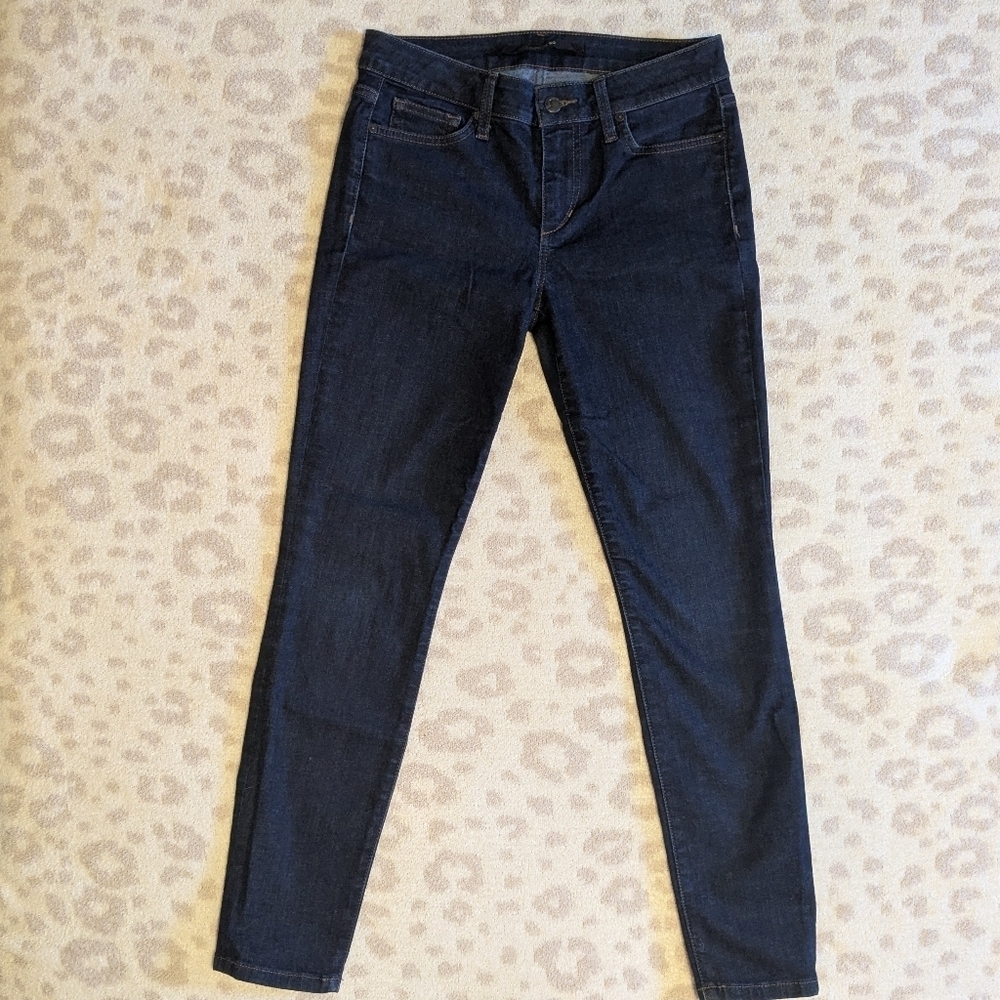 Joe's Jeans Dark Wash Blue Skinny Jeans 27 4 Stretch Stovepipe Jeans Y2K